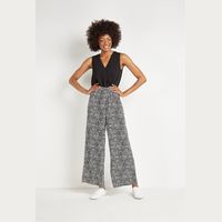 Wallis Women's Satin Wide Leg Trousers