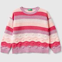 Benetton Girl's Cotton Sweaters