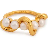 Harvey Nichols Women's Pearl Rings