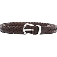 ELEVENTY Men's Brown Leather Belts