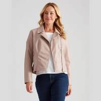 Secret Sales Women's Pink Leather Jackets
