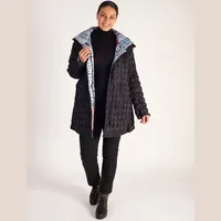 Chesca Women's Black Quilted Jackets