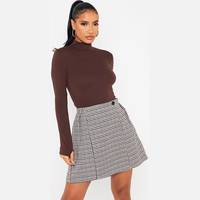 I Saw It First Women's Brown Pleated Skirts