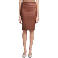 Bloomingdale's Women's Leather Pencil Skirts