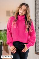 Cupshe UK Women's Turtleneck Sweaters