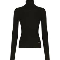 Dolce and Gabbana Women's Cashmere Roll Neck Jumpers