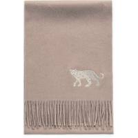 Wolf & Badger Women's Embroidered Scarves