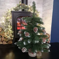 Debenhams Christmas Tree with Pine Cones