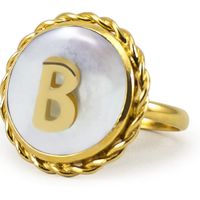 Wolf & Badger Vintouch Italy Women's Pearl Rings