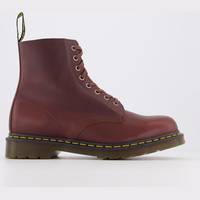 Office Brown Leather Boots for Men