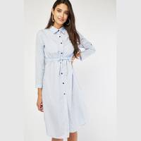 Everything5Pounds Women's Striped Shirt Dresses