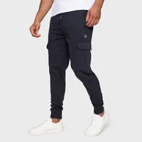 Threadbare Men's Blue Cargo Trousers