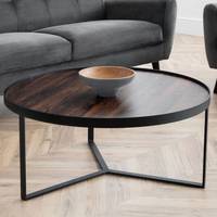 Furniture In Fashion Glass And Metal Coffee Tables