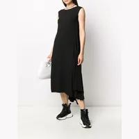 Yohji Yamamoto Women's Black Midi Dresses