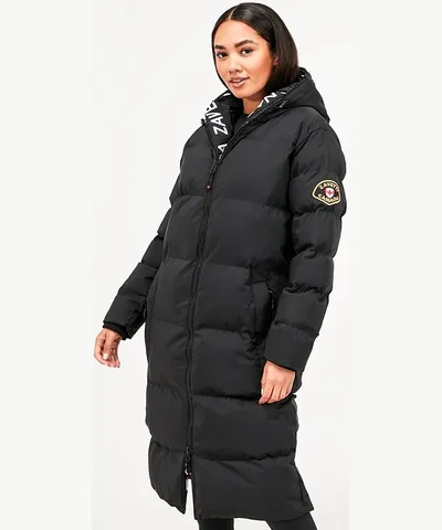 womens salvino longline jacket