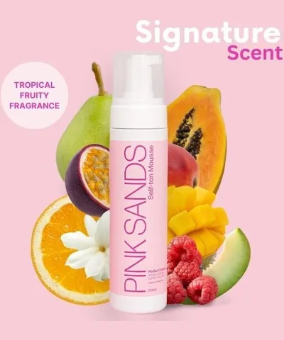 Pink Sands Pink Sands Tanning Mousse Light to Ultra Dark 200ml</h1><e2-flex componenttype=