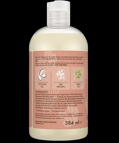 SheaMoisture SheaMoisture coconut & hibiscus curl & shine shampoo 384ml</h1><e2-flex componenttype=