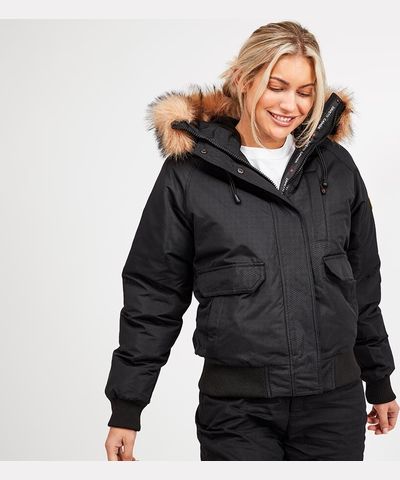 zavetti canada womens gabelli parka bomber jacket