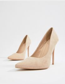 Shop Missguided Women s Nude Court Shoes up to 40 Off DealDoodle