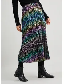 Shop Tu Clothing Women s Metallic Skirts up to 50 Off DealDoodle