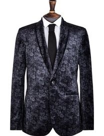 Burton black velvet blazer best sale