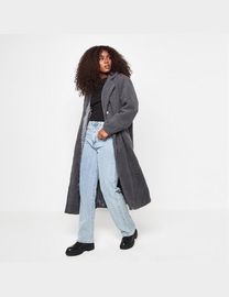 Missguided waterfall teddy coat hotsell