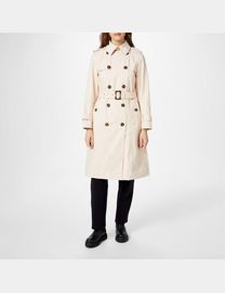 Shop House Of Fraser Women s Black Trench Coats up to 45 Off DealDoodle