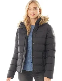 Shop Fluid Women s Hooded Puffer Jackets up to 30 Off DealDoodle