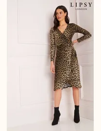 Shop Lipsy Women s Leopard Print Dresses up to 60 Off DealDoodle