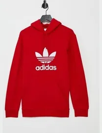 Adidas originals authentic hoody in red dj2859 best sale