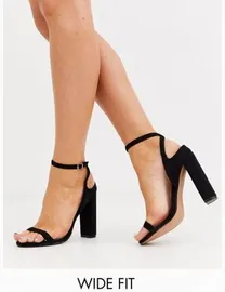 Shop Lost Ink Women s Wide Fit Heels up to 65 Off DealDoodle