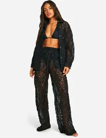 Shop Women s Lace Beach Trousers up to 80 Off DealDoodle