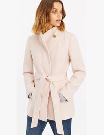 Shop Oasis Fashion Women s Pink Coats up to 75 Off DealDoodle