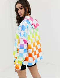 Jaded London Rainbow top Snuggle Hoodie