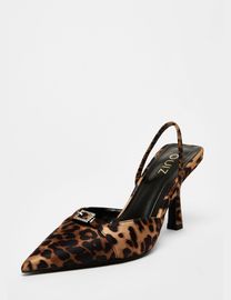 Quiz leopard print boots best sale