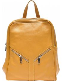 Buy ROBERTA M. SMALL BEIGE QUILTED LEATHER BACKPACK