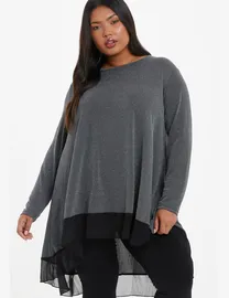 Debenhams grey jumper best sale