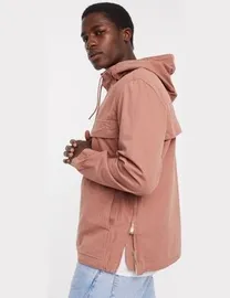 Bershka overhead windbreaker best sale