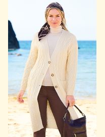 Shop The House of Bruar Women s Cream Knitted Cardigans up to 85 Off DealDoodle