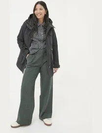 Shop Fat Face Women s Khaki Green Coats up to 50 Off DealDoodle