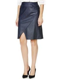 Shop Tesco F F Clothing Women s Faux Leather Skirts DealDoodle