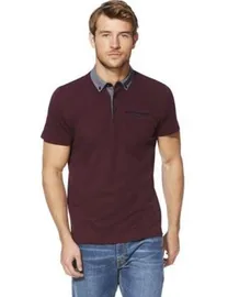 Shop Tesco F F Clothing Men s Pocket Polo Shirts DealDoodle