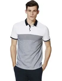 Mens black polo shirts tesco best sale