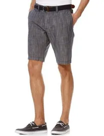 Shop Men s Tesco F F Clothing Belted Shorts DealDoodle