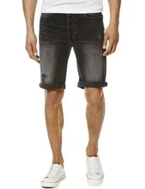 Mens denim shorts tesco best sale