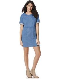 Denim pinafore dress tesco best sale