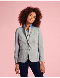 Shop Joules Women s Grey Blazers up to 55 Off DealDoodle