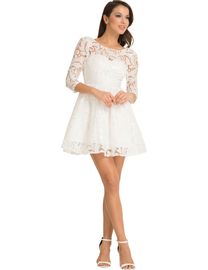 Shop Chi Chi London Women s White Prom Dresses up to 80 Off DealDoodle