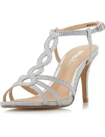 Head over heels silver sandals hotsell