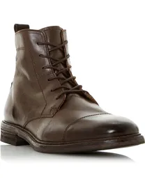 Shop Bertie Men s Leather Ankle Boots up to 50 Off DealDoodle